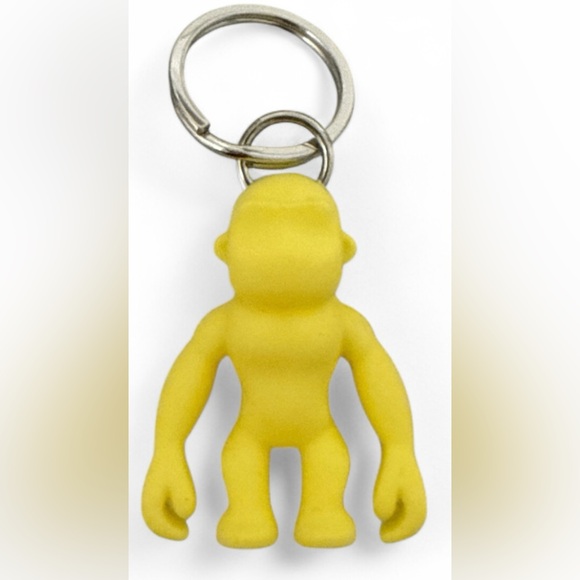 KIPLING Rubber Monkey Key Chain Ring Bag Charm - Picture 1 of 3